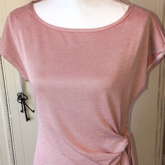 Rae Mode Red Striped Dress - Picture 8 of 9